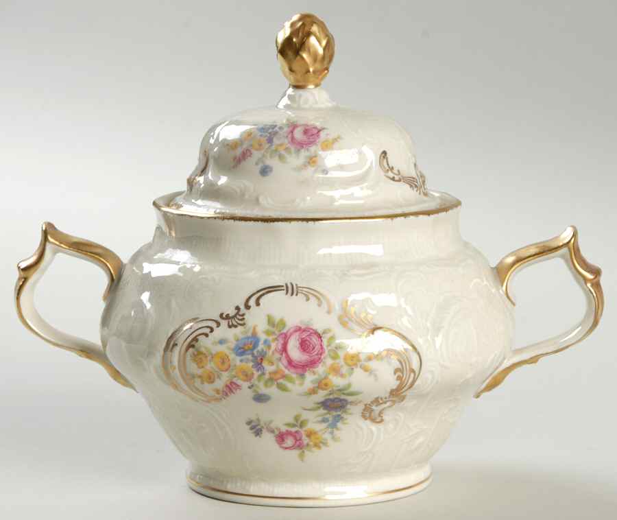 Heirloom Sugar Bowl & Lid by Rosenthal - Continental-1