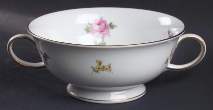 Hillside Footed Cream Soup Bowl by Rosenthal - Continental-1