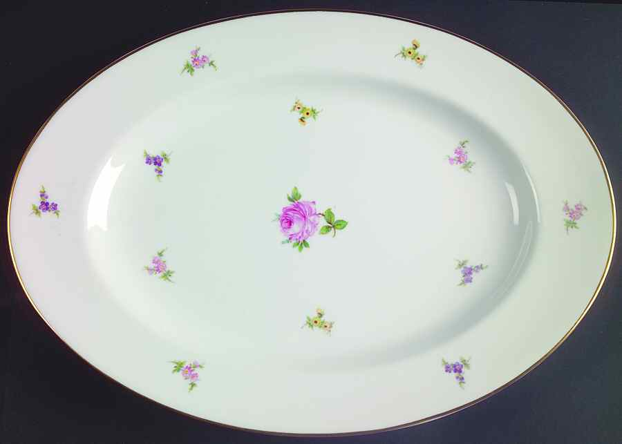 Hillside 12" Oval Serving Platter by Rosenthal - Continental-1