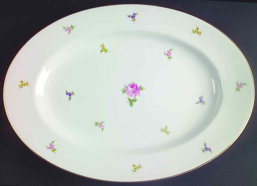 Hillside 14" Oval Serving Platter by Rosenthal - Continental-1