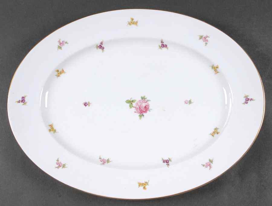 Hillside 15" Oval Serving Platter by Rosenthal - Continental-1