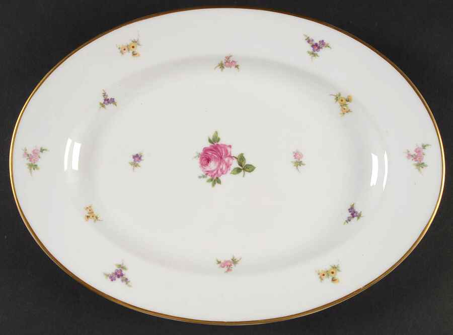 Hillside 11" Oval Serving Platter by Rosenthal - Continental-1