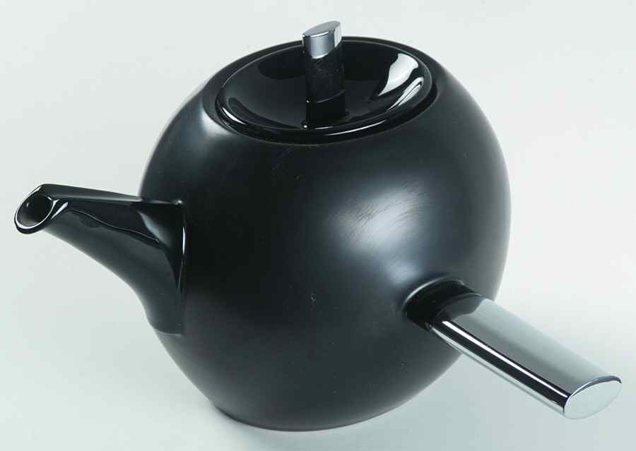 Hommage Black Teapot & Lid by Rosenthal - Continental-1