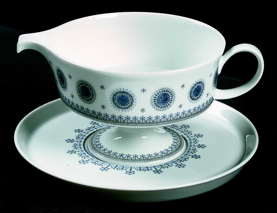 Ice Blossom Gravy Boat & Underplate by Rosenthal - Continental-1