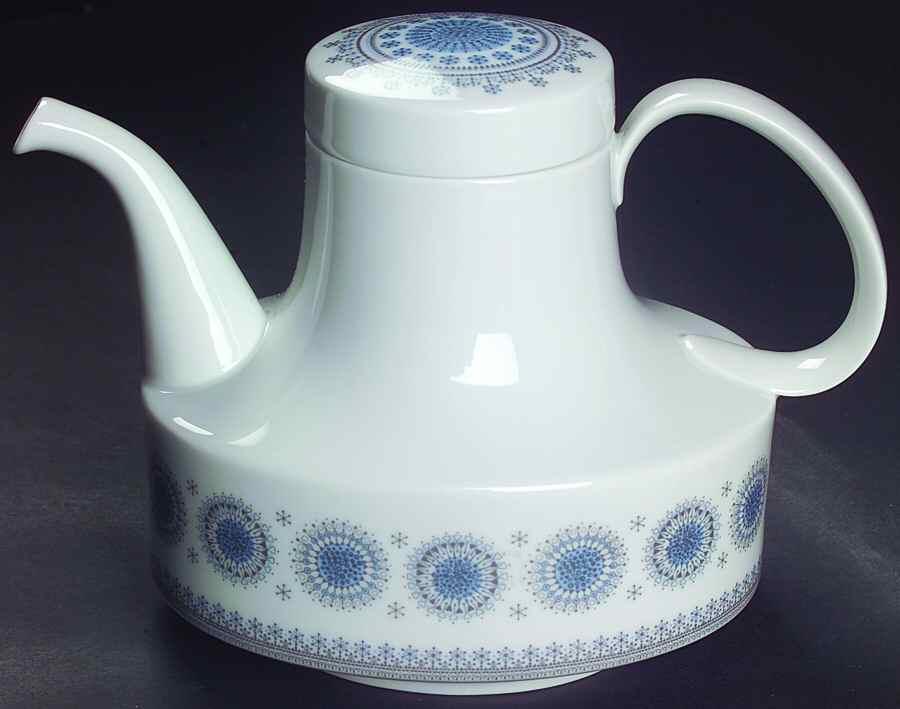 Ice Blossom Teapot & Lid by Rosenthal - Continental-1