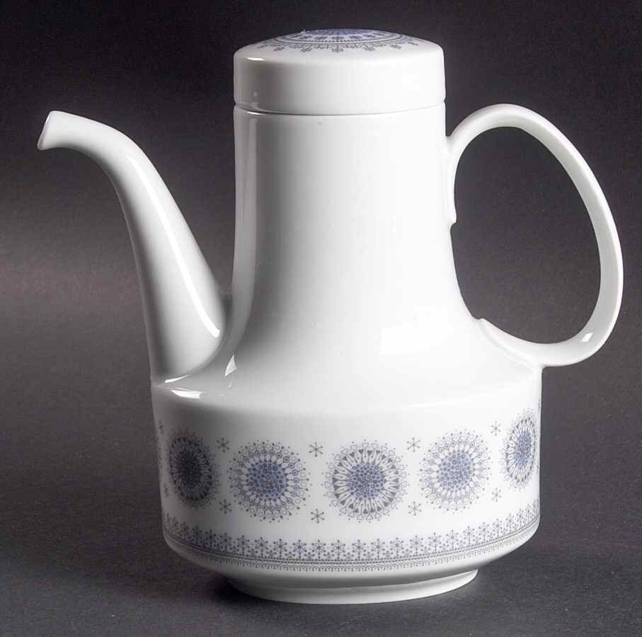 Ice Blossom Mini Coffee Pot & Lid by Rosenthal - Continental-1