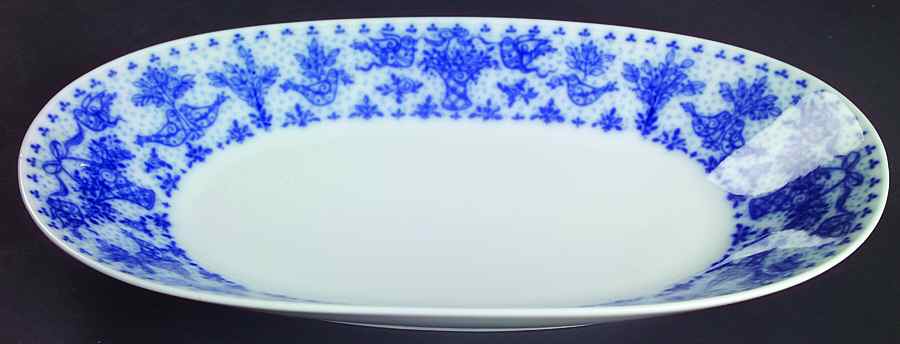Idyll Cobalt Blue Relish by Rosenthal - Continental-1