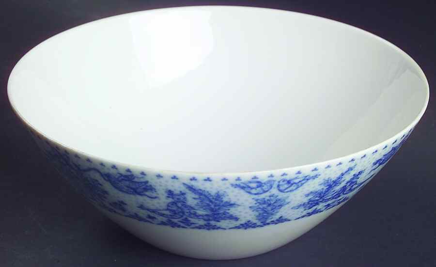Idyll Cobalt Blue 7" Round Vegetable Bowl by Rosenthal - Continental-1