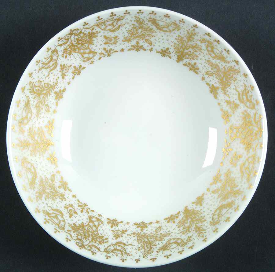 Idyll Gold Fruit/Dessert (Sauce) Bowl by Rosenthal - Continental-1