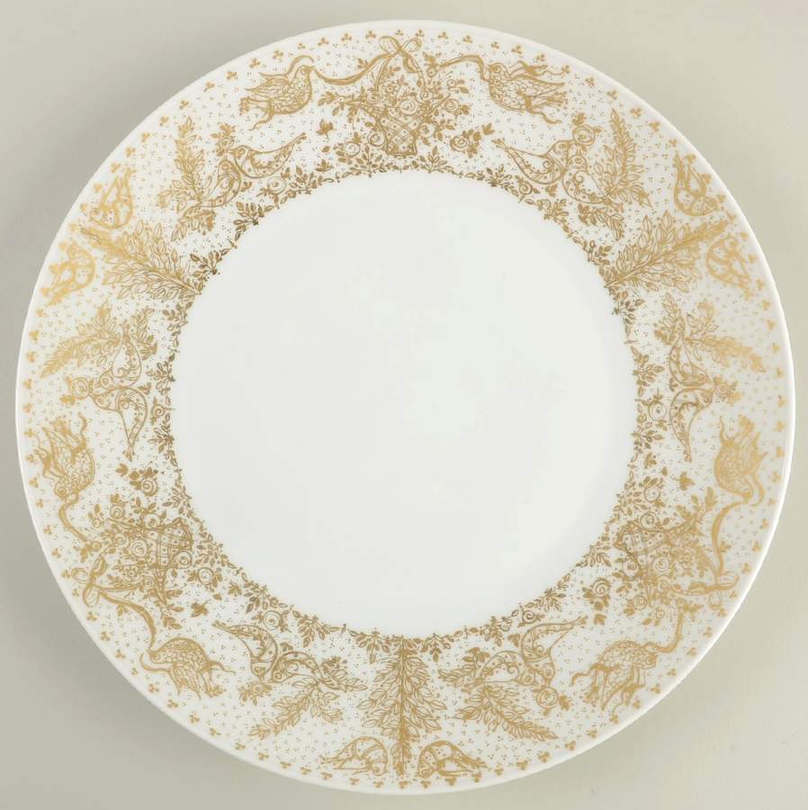 Idyll Gold Dinner Plate by Rosenthal - Continental-1
