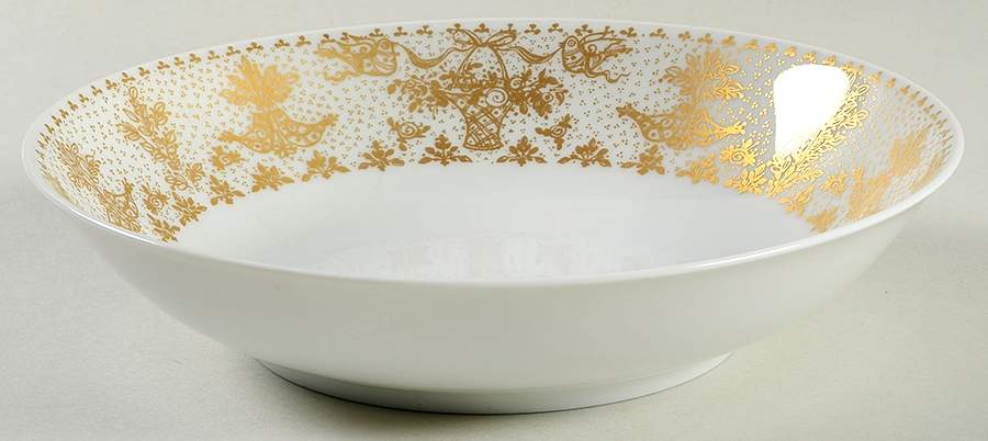Idyll Gold Coupe Soup Bowl by Rosenthal - Continental-1