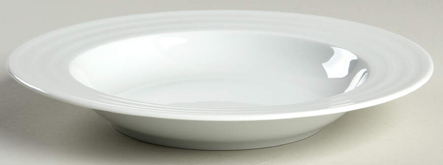 Il Faro White Rim Soup Bowl by Rosenthal - Continental-1