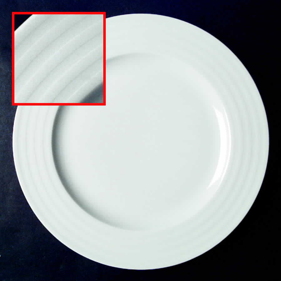 Il Faro White Dinner Plate by Rosenthal - Continental-1