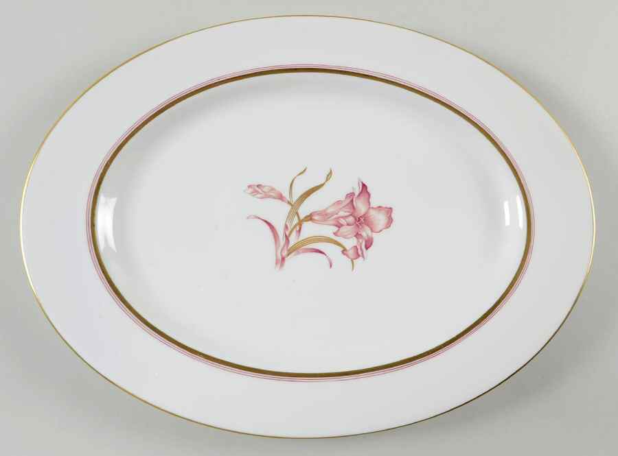 Interlude 14" Oval Serving Platter by Rosenthal - Continental-1