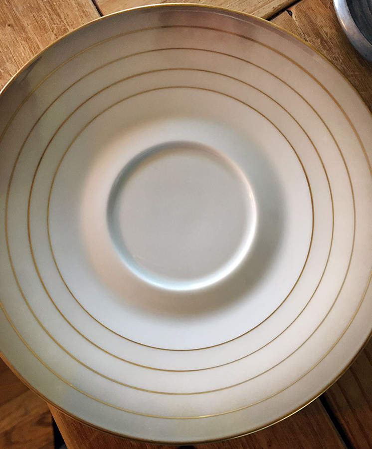 Iris (Classic Modern) Saucer for Footed Cup by Rosenthal - Continental-1