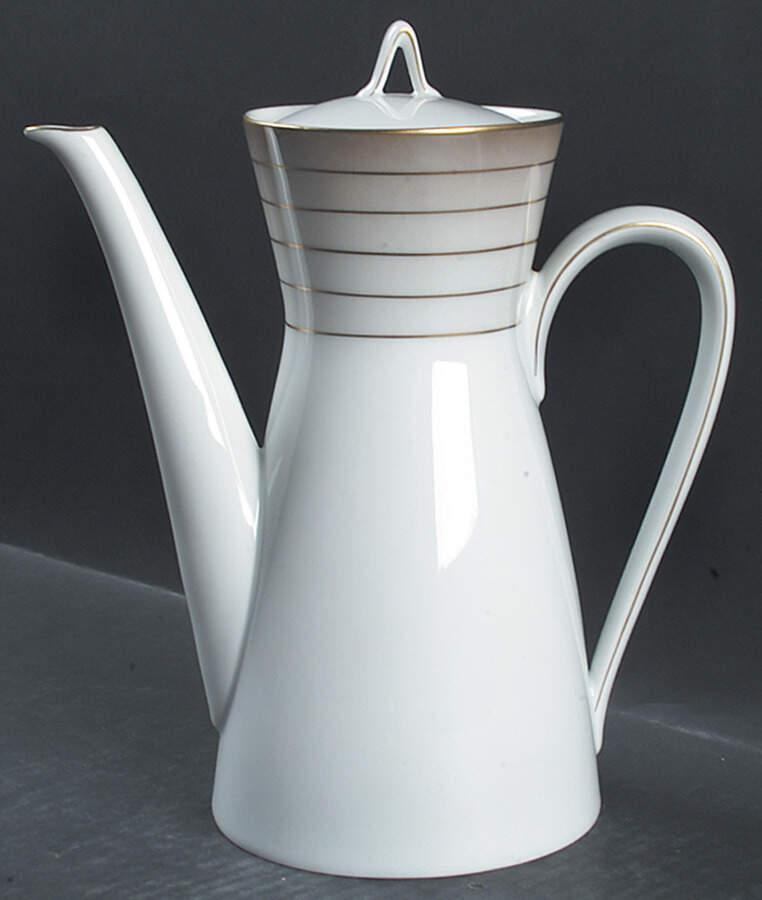 Iris (Classic Modern) Coffee Pot & Lid by Rosenthal - Continental-1