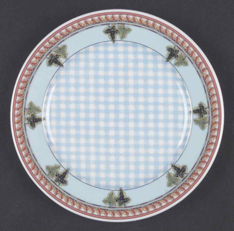 Ivy Leaves Passion Blue Salad/Dessert Plate by Rosenthal - Continental-1