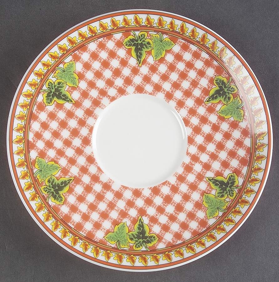 Ivy Leaves Passion Saucer for Jumbo Cup (R  IVLP) by Rosenthal - Continental-1