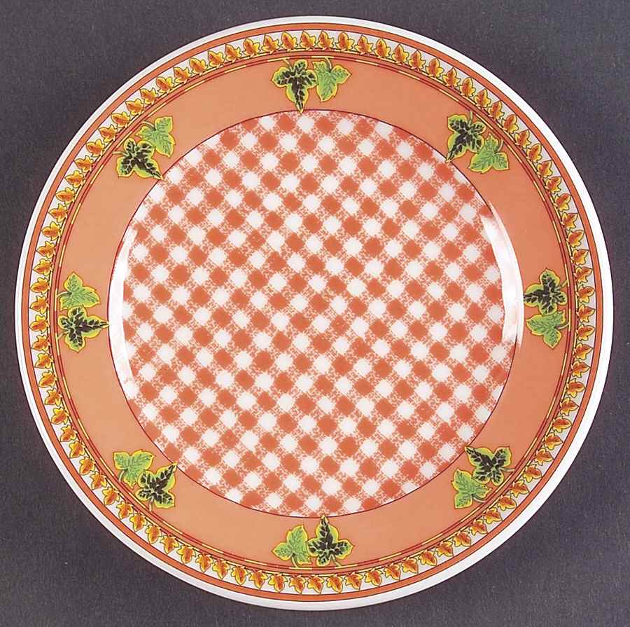 Ivy Leaves Passion Red Bread & Butter Plate by Rosenthal - Continental-1