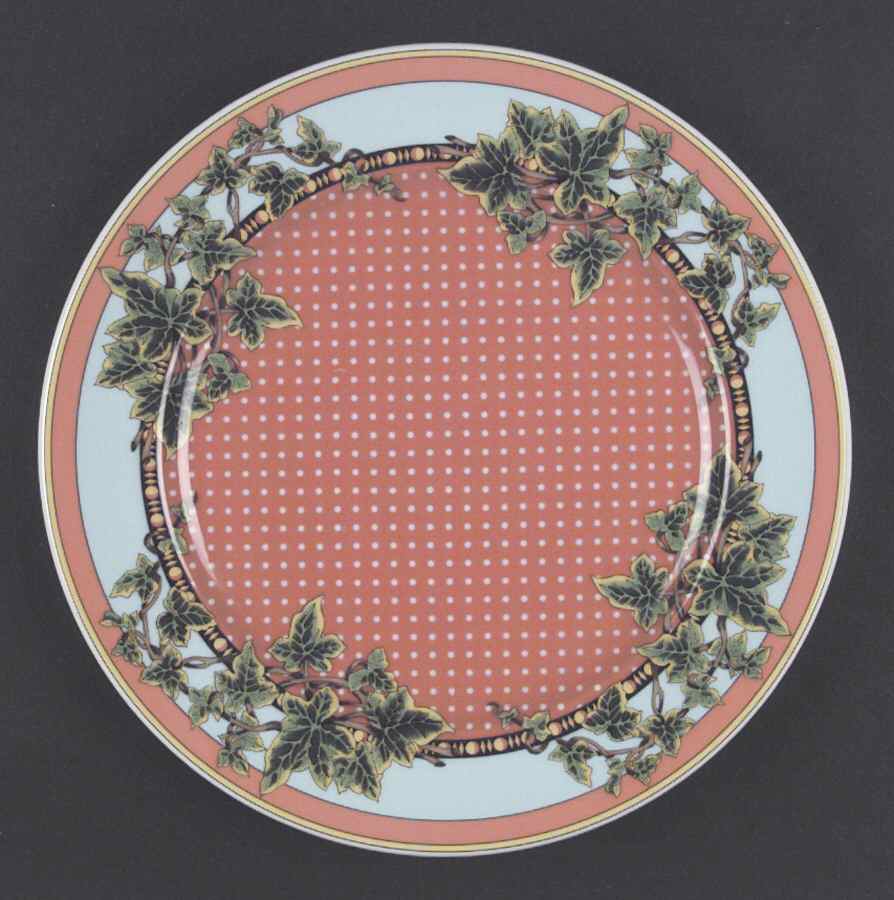 Ivy Leaves Passion Red Dinner Plate by Rosenthal - Continental-1
