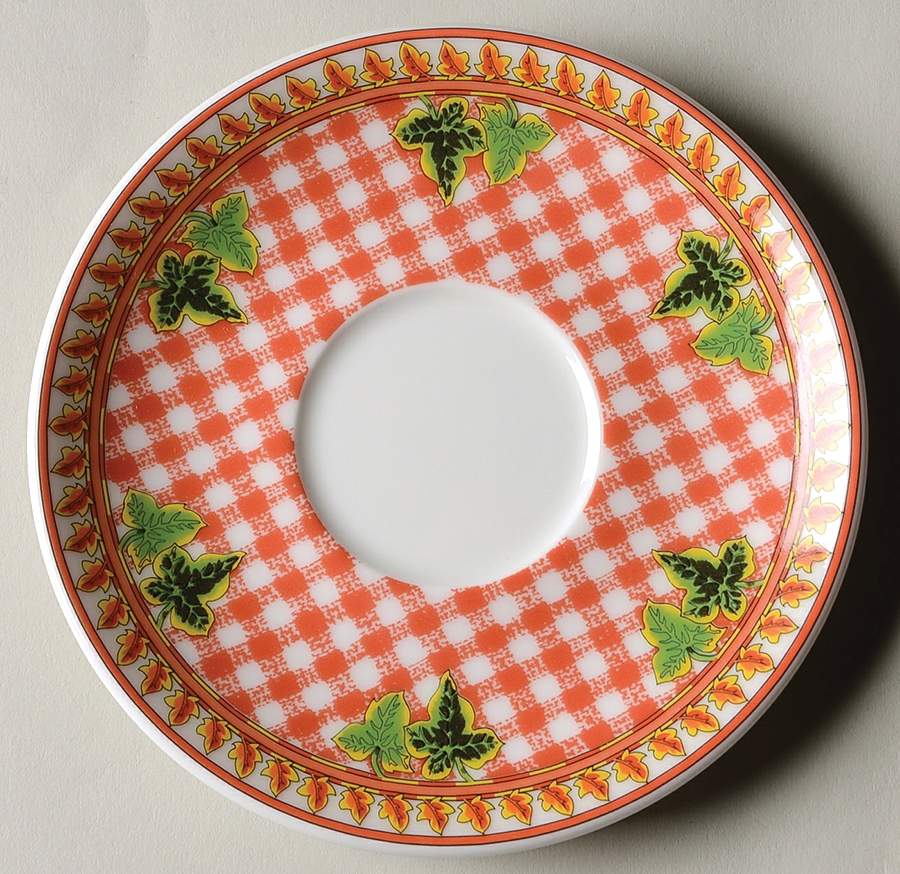 Ivy Leaves Passion Saucer for Flat Cup (R  IVLP) by Rosenthal - Continental-1