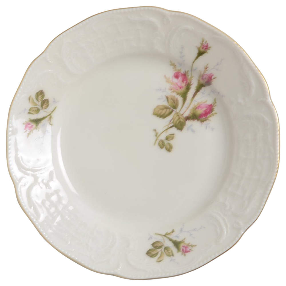 Ivory Rose Dessert/Pie Plate by Rosenthal - Continental-1