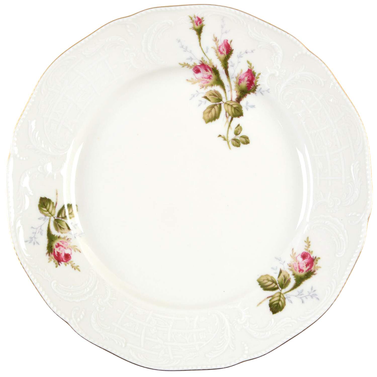Ivory Rose Salad Plate by Rosenthal - Continental-1