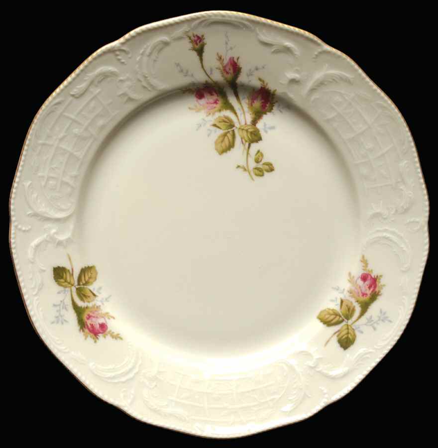 Ivory Rose Salad Plate by Rosenthal - Continental-1