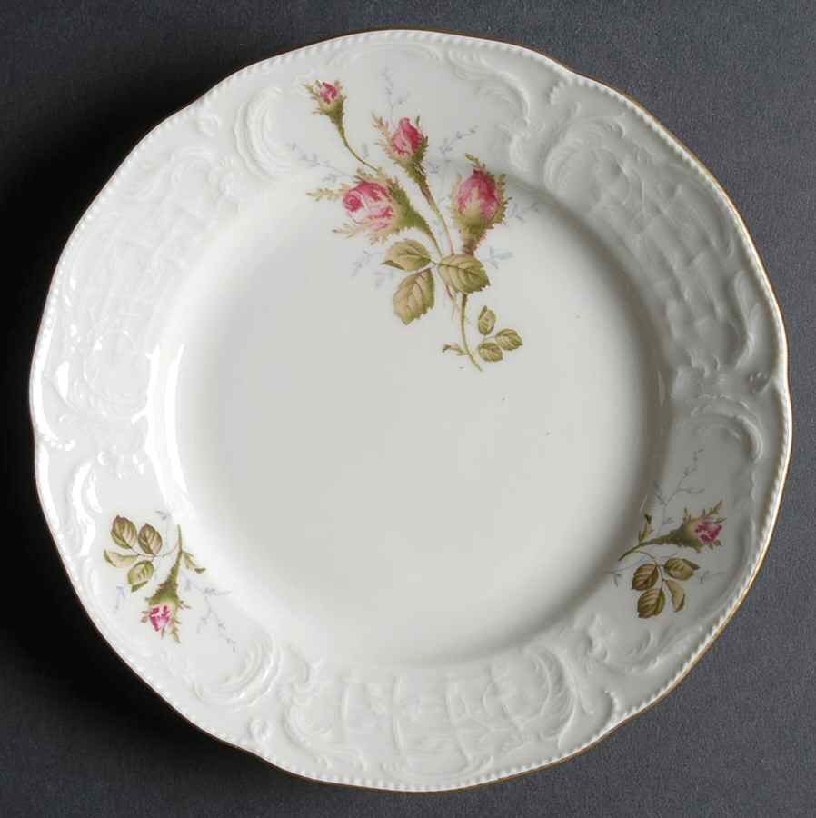 Ivory Rose Bread & Butter Plate by Rosenthal - Continental-1