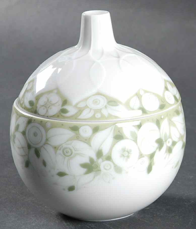 Jade Sugar Bowl & Lid by Rosenthal - Continental-1