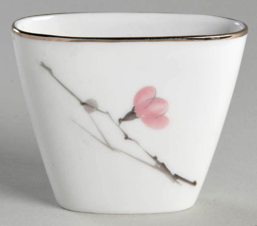 Japanese Quince (Platinum Trim) Cigarette Holder by Rosenthal - Continental-1