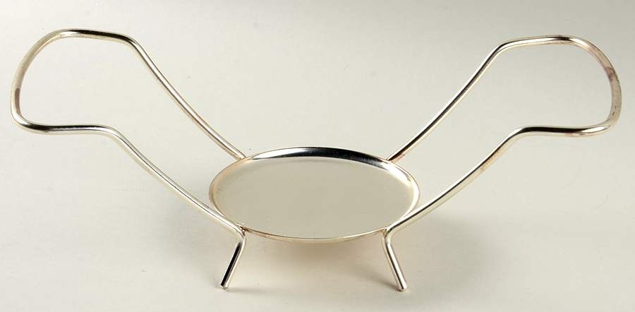 Japanese Quince (Platinum Trim) Metal Stand for RCVRV9 by Rosenthal - Continental-1