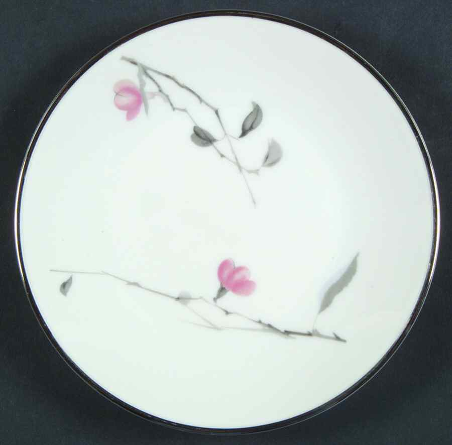 Japanese Quince (Platinum Trim) Bread & Butter Plate by Rosenthal - Continental-1