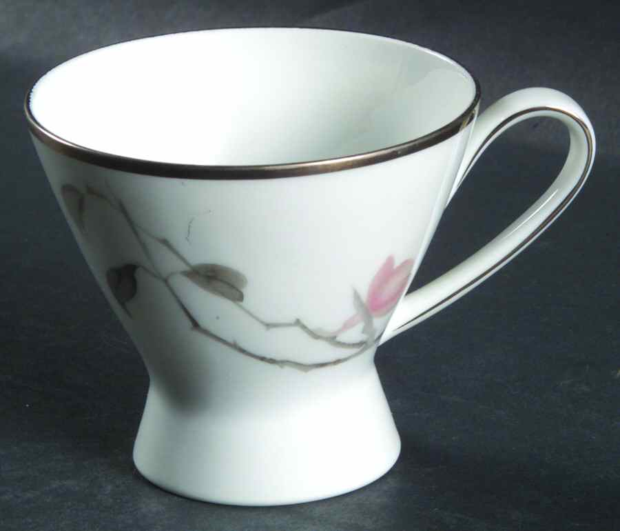 Japanese Quince (Platinum Trim) Flat Demitasse Cup by Rosenthal - Continental-1