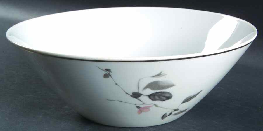 Japanese Quince (Platinum Trim) 9" Round Vegetable Bowl by Rosenthal - Continental-1