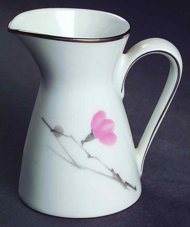 Japanese Quince (Platinum Trim) Mini Creamer by Rosenthal - Continental-1