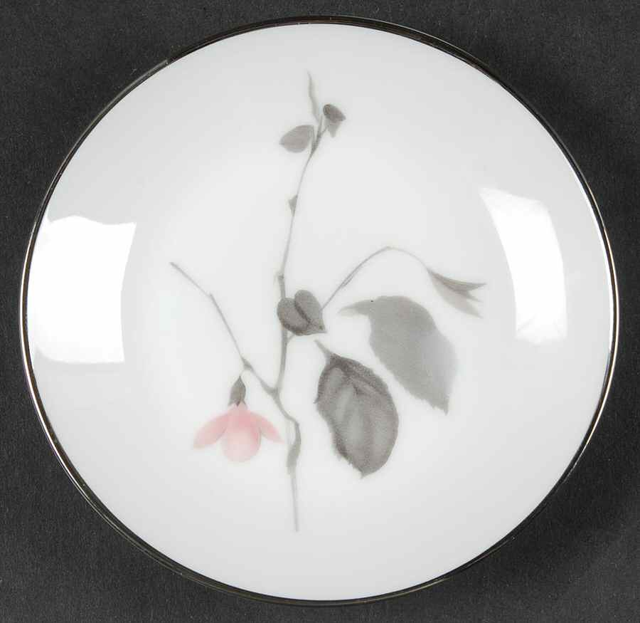 Japanese Quince (Platinum Trim) Coaster by Rosenthal - Continental-1