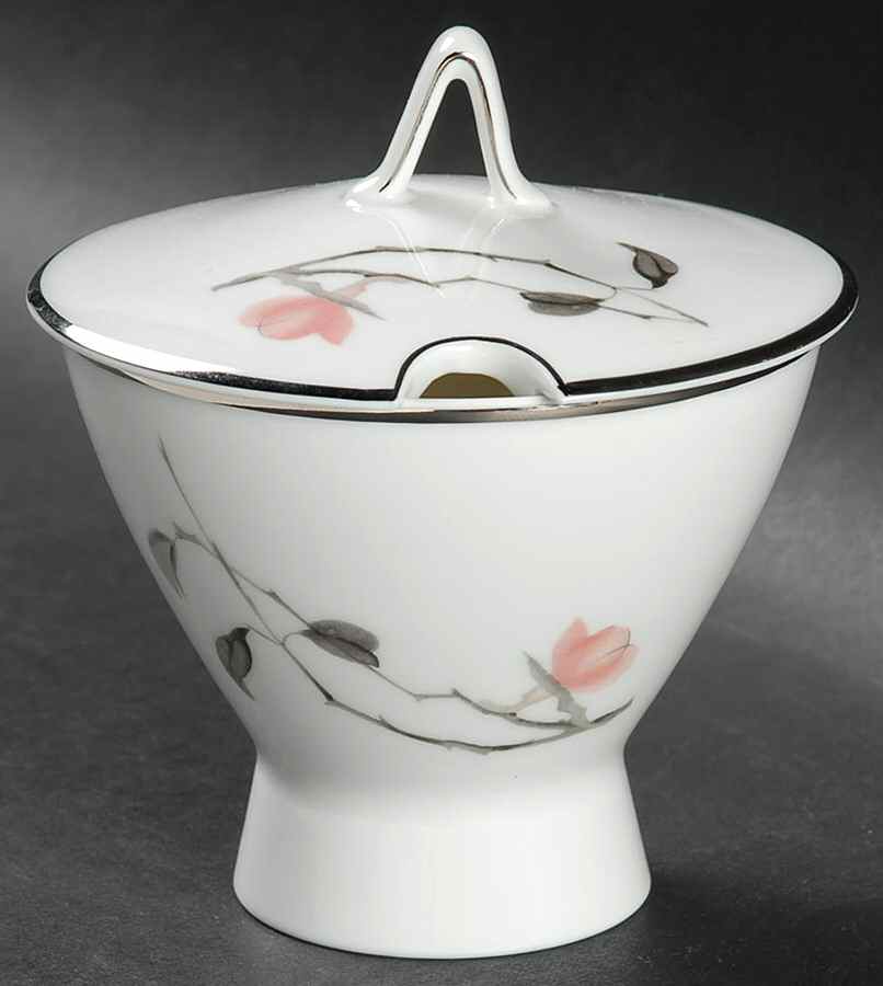 Japanese Quince (Platinum Trim) Jam/Jelly & Lid by Rosenthal - Continental-1