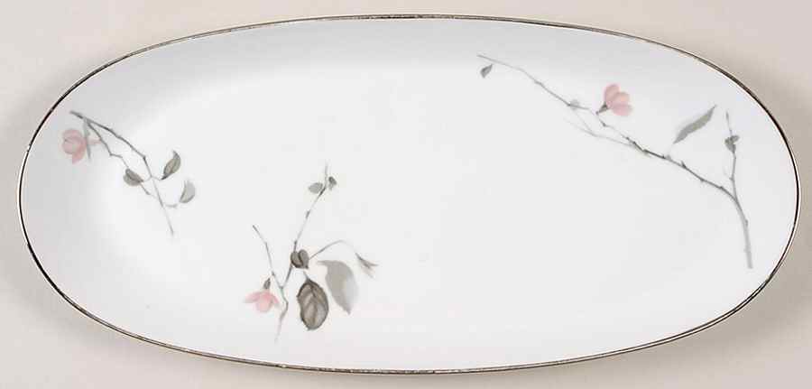 Japanese Quince (Platinum Trim) Celery by Rosenthal - Continental-1