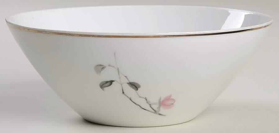 Japanese Quince (Platinum Trim) 7" Round Vegetable Bowl by Rosenthal - Continental-1