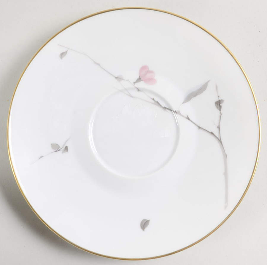 Japanese Quince (Gold Trim) Saucer for Footed Cream Soup Bowl by Rosenthal - Continental-1