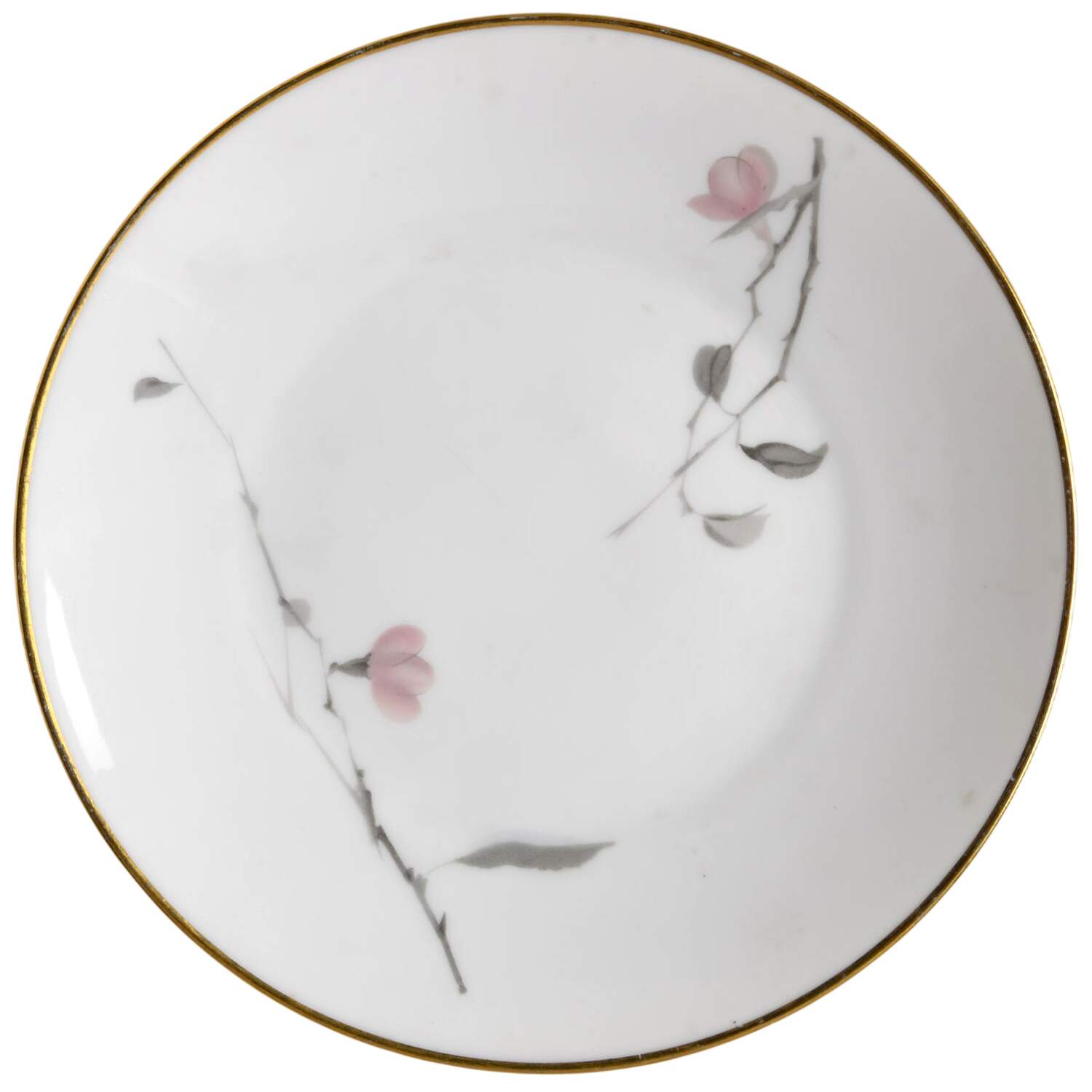 Japanese Quince (Gold Trim) Dessert/Pie Plate by Rosenthal - Continental-1
