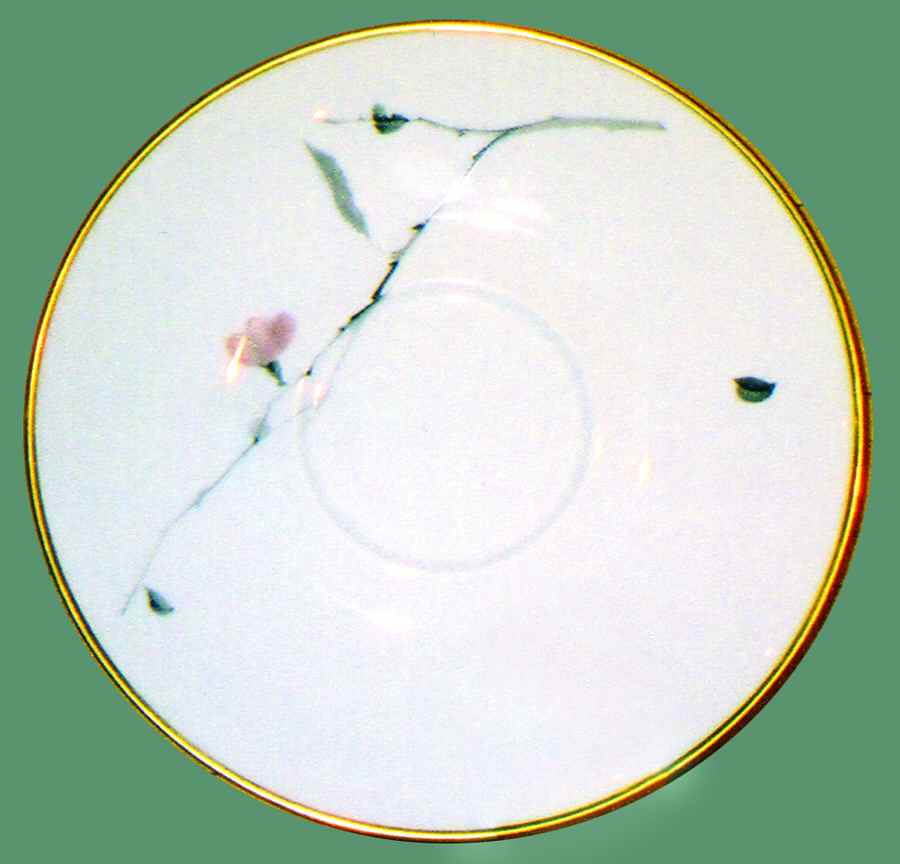 Japanese Quince (Gold Trim) Saucer for Cream Soup Bowl by Rosenthal - Continental-1