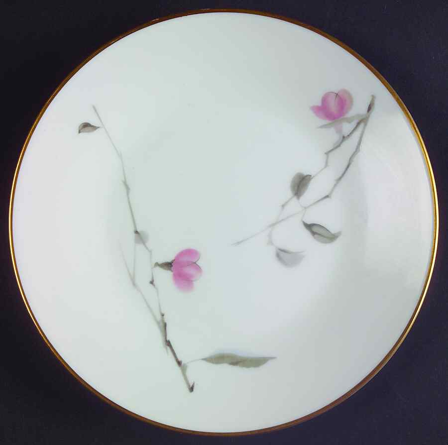 Japanese Quince (Gold Trim) Bread & Butter Plate by Rosenthal - Continental-1
