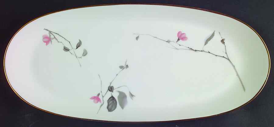 Japanese Quince (Gold Trim) Celery by Rosenthal - Continental-1