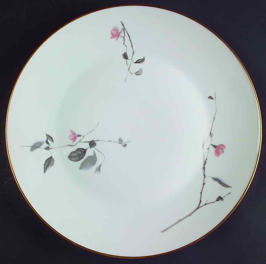 Japanese Quince (Gold Trim) 11" Chop Plate (Round Platter) by Rosenthal - Continental-1