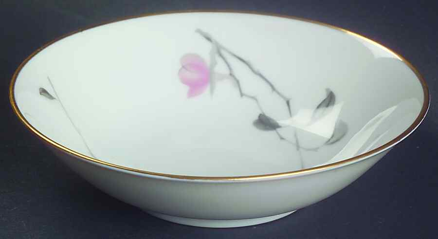 Japanese Quince (Gold Trim) Fruit/Dessert (Sauce) Bowl by Rosenthal - Continental-1