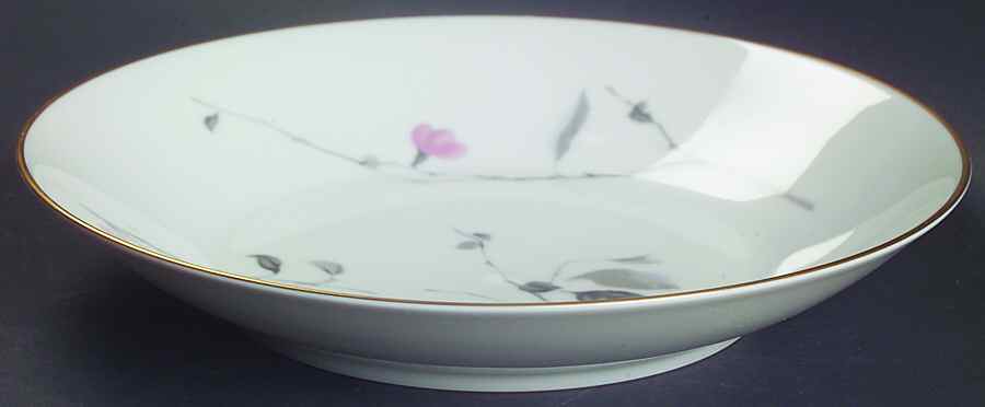 Japanese Quince (Gold Trim) Large Coupe Soup Bowl by Rosenthal - Continental-1