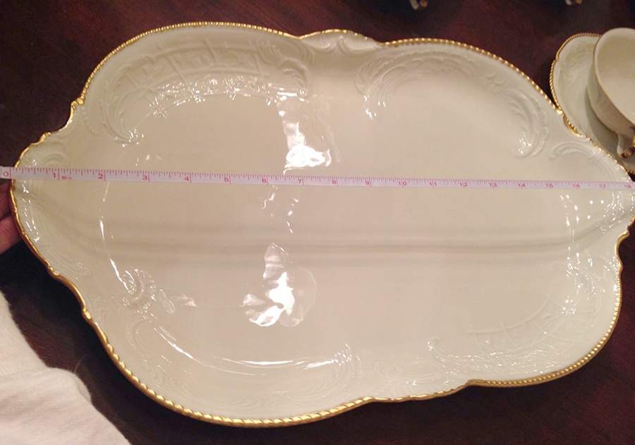 Jennifer 13" Oval Serving Platter by Rosenthal - Continental-1