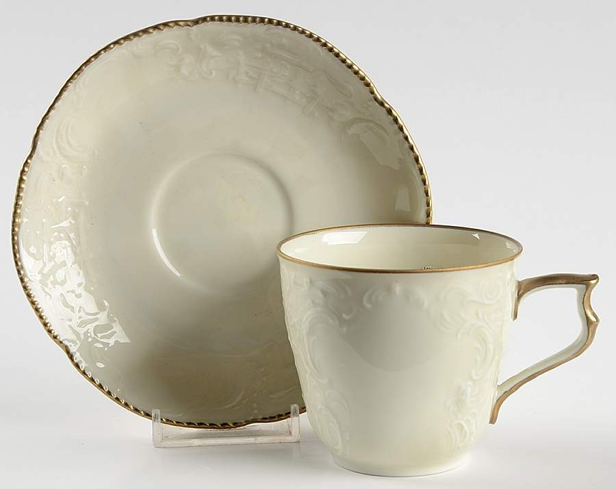Jennifer Flat Cup & Saucer Set by Rosenthal - Continental-1